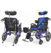 Fauteuil roulant neurologique extensible, largeur d'assise 46 cm tiers payant 