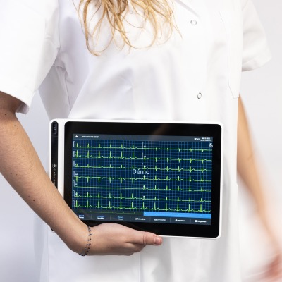 CARDIOMATE EVI 10'' Tablette ECG SPENGLER (avec base imprimante)