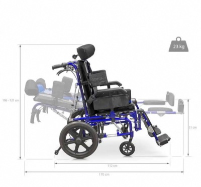 Fauteuil roulant neurologique 100% Fauteuil roulant neurologique 100%